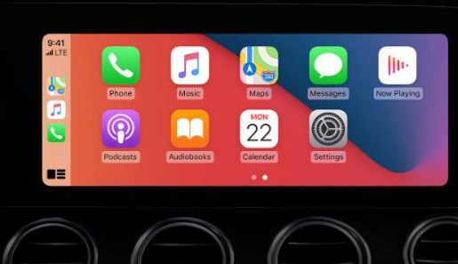 鹤岗apple维修网点分享如何将iPhone连接到CarPlay 